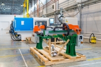 Российские промышленные роботы ARKODIM на производстве зубных щеток перед монтажом.